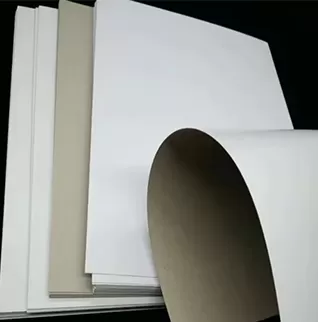 Gri arkalı dubleks karton